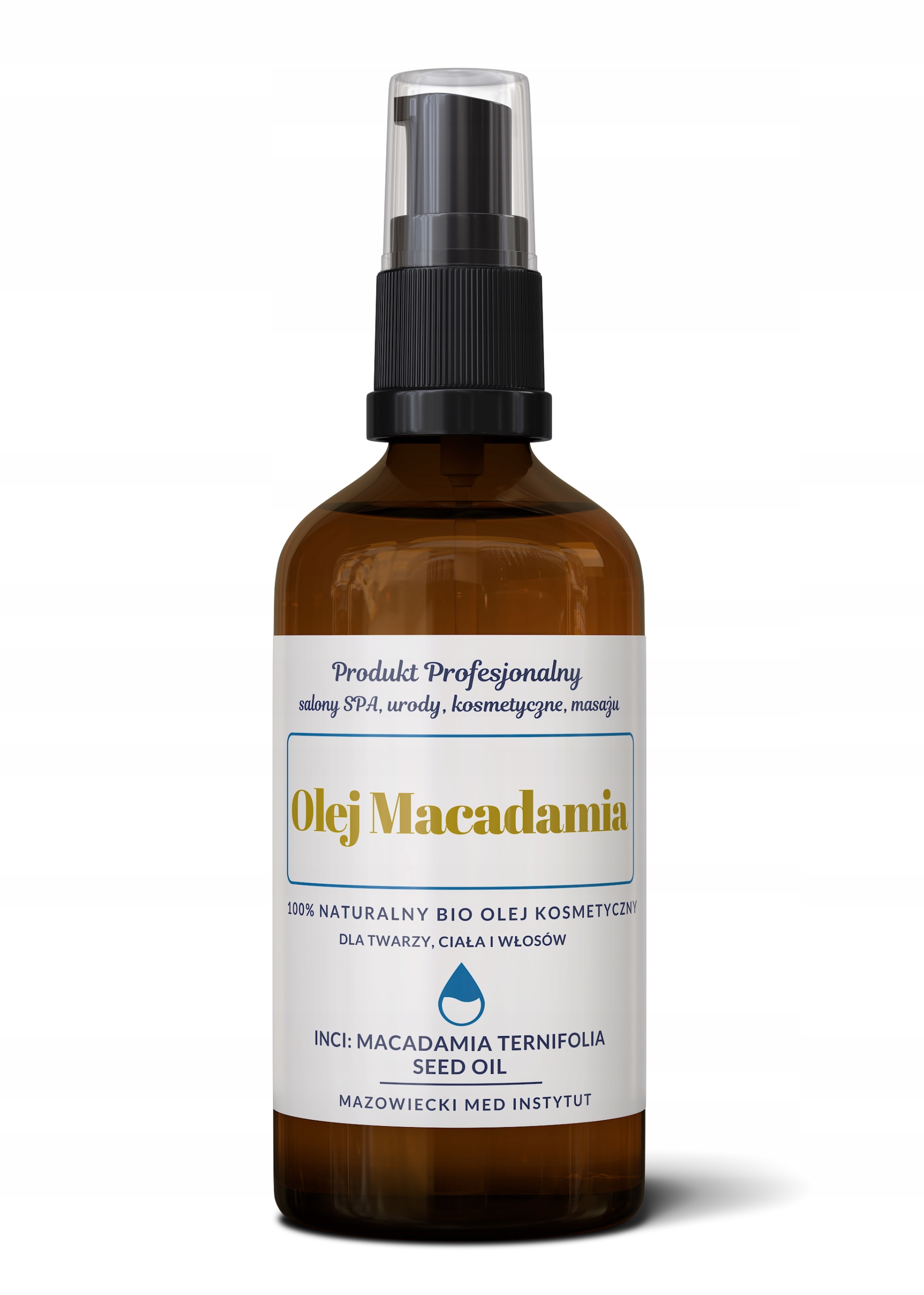 

Olej olejek Makadamia 100 ml naturalny do ciała