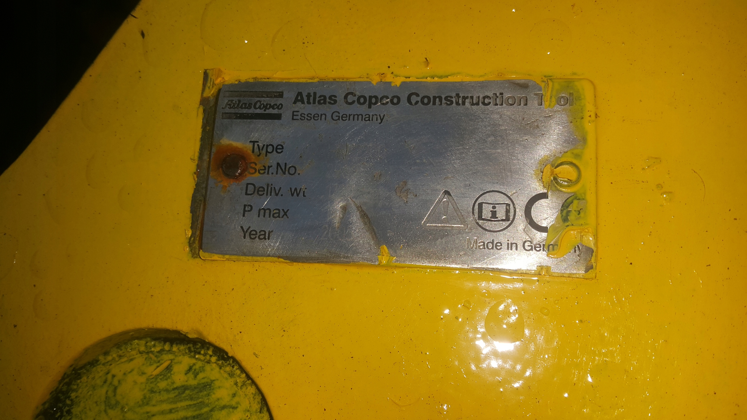 КОРПУС ГИДРАВЛИЧЕСКОГО МОЛОТКА ATLAS COPCO HB2200