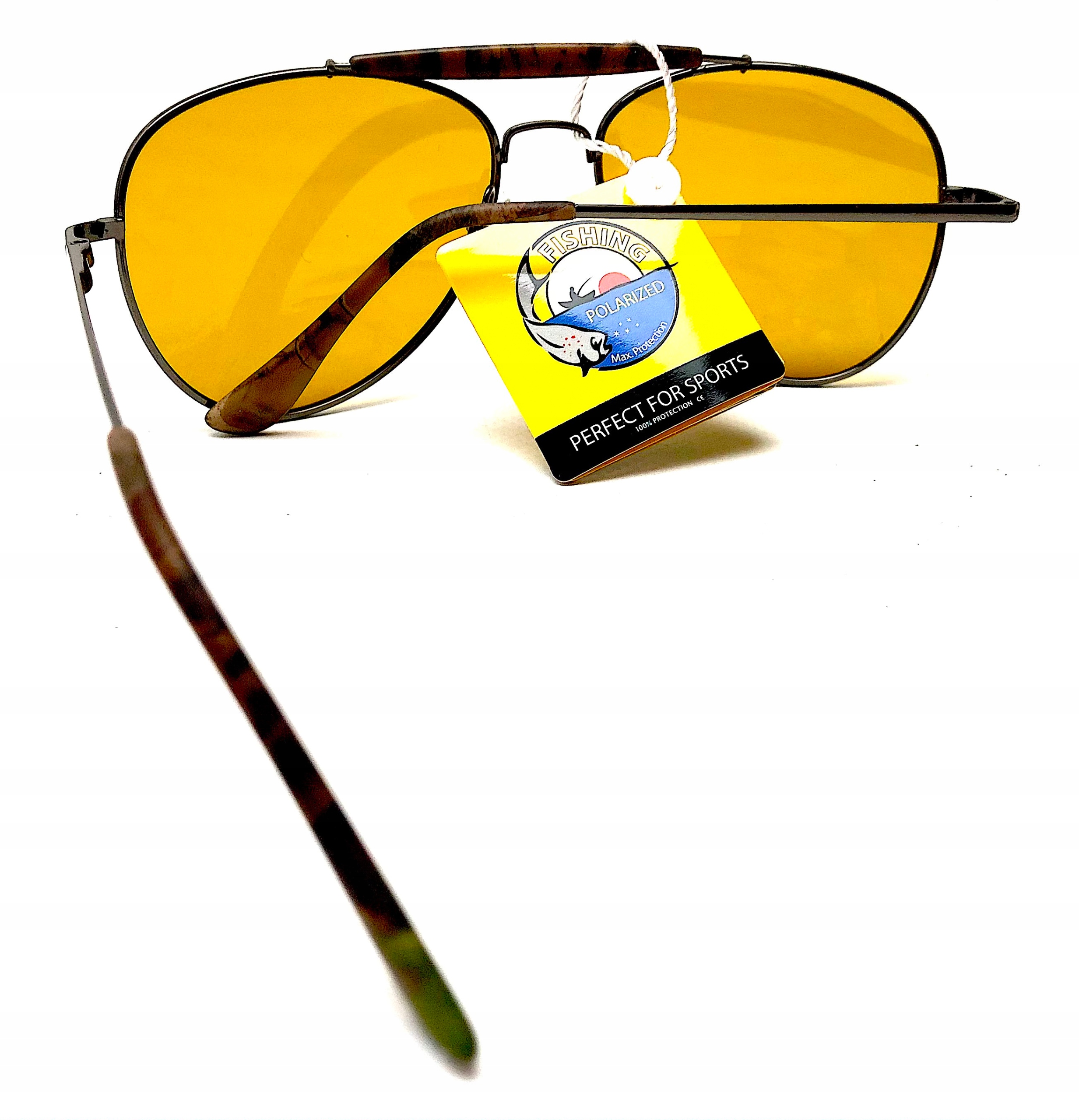 OKULARY POLARYZACYJNE PRZECIWSŁONECZNE KARPIOWE Model YELLOW