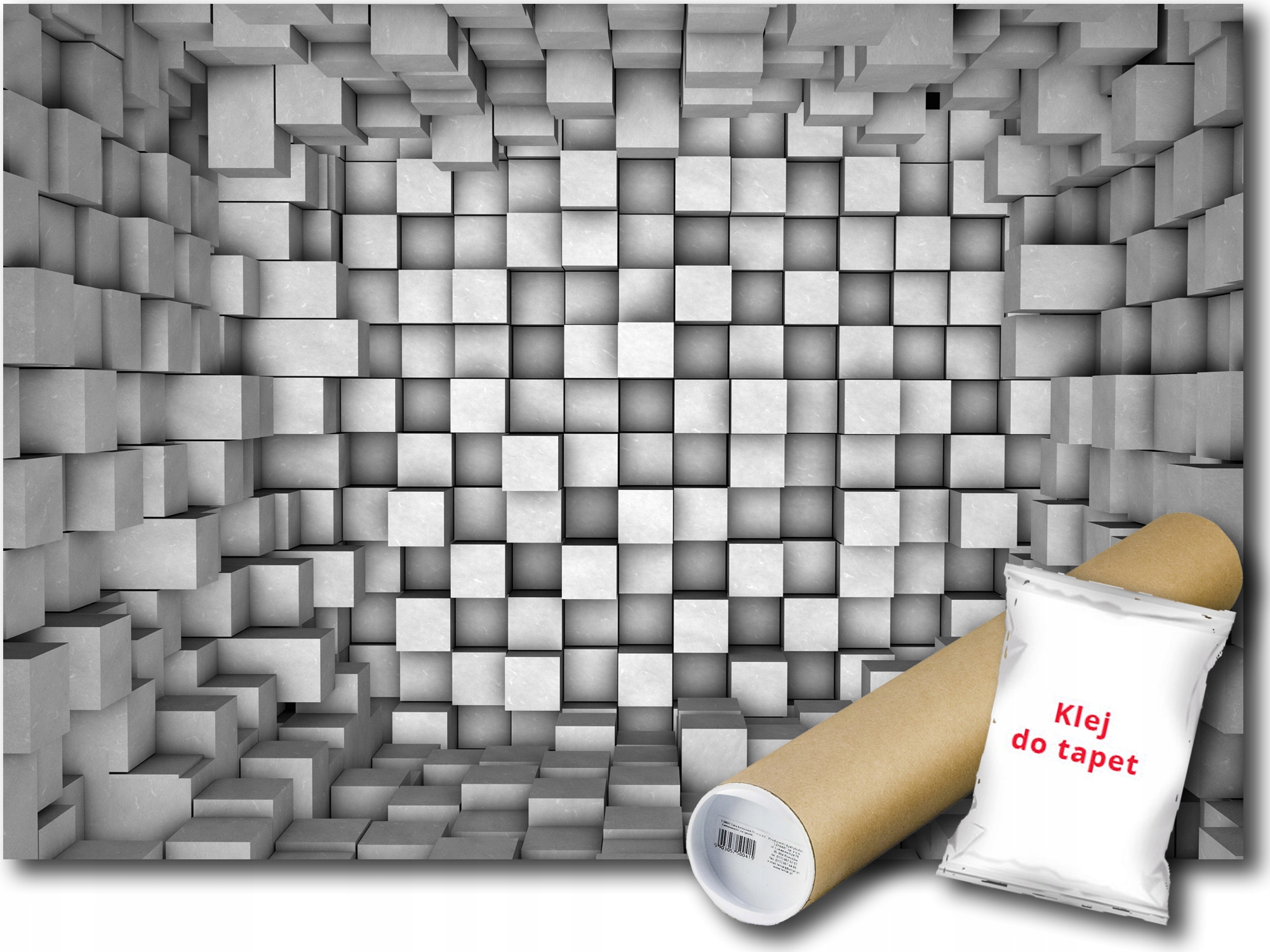 Fototapeta Kostky 3D 10B F3XL 416x254 F2505