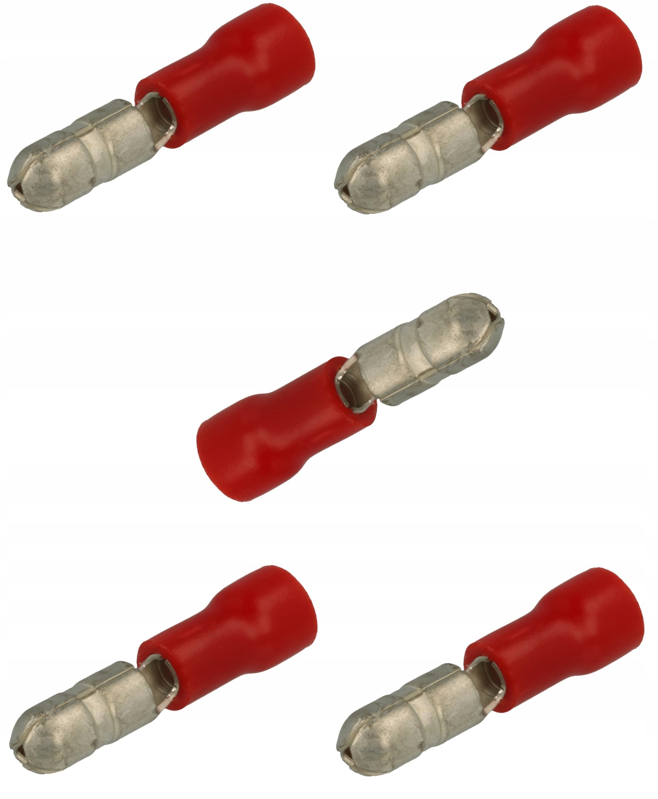 

Konektor Męski Rurkowy 0,5-1,5MM Czerwony 4MM