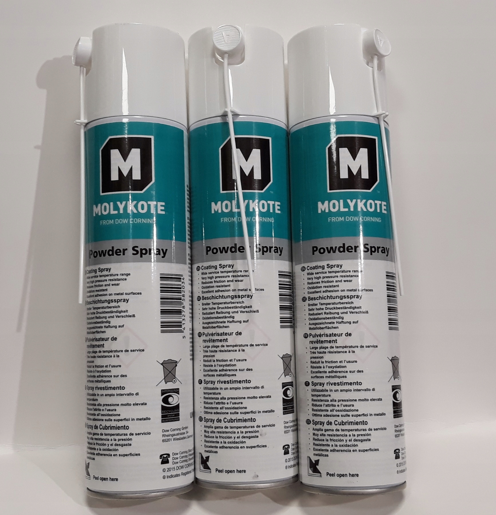 Дисульфид молибдена спрей 400 мл Molykote Powder.