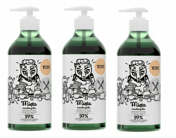 

Yope Płyn Do Naczyń Mięta 3x750ml