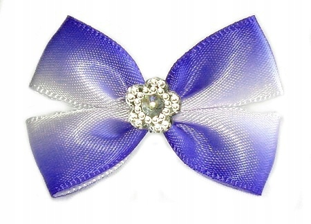 

Tęczowe Kokardki Z Diamencikiem Na Gumkach _______