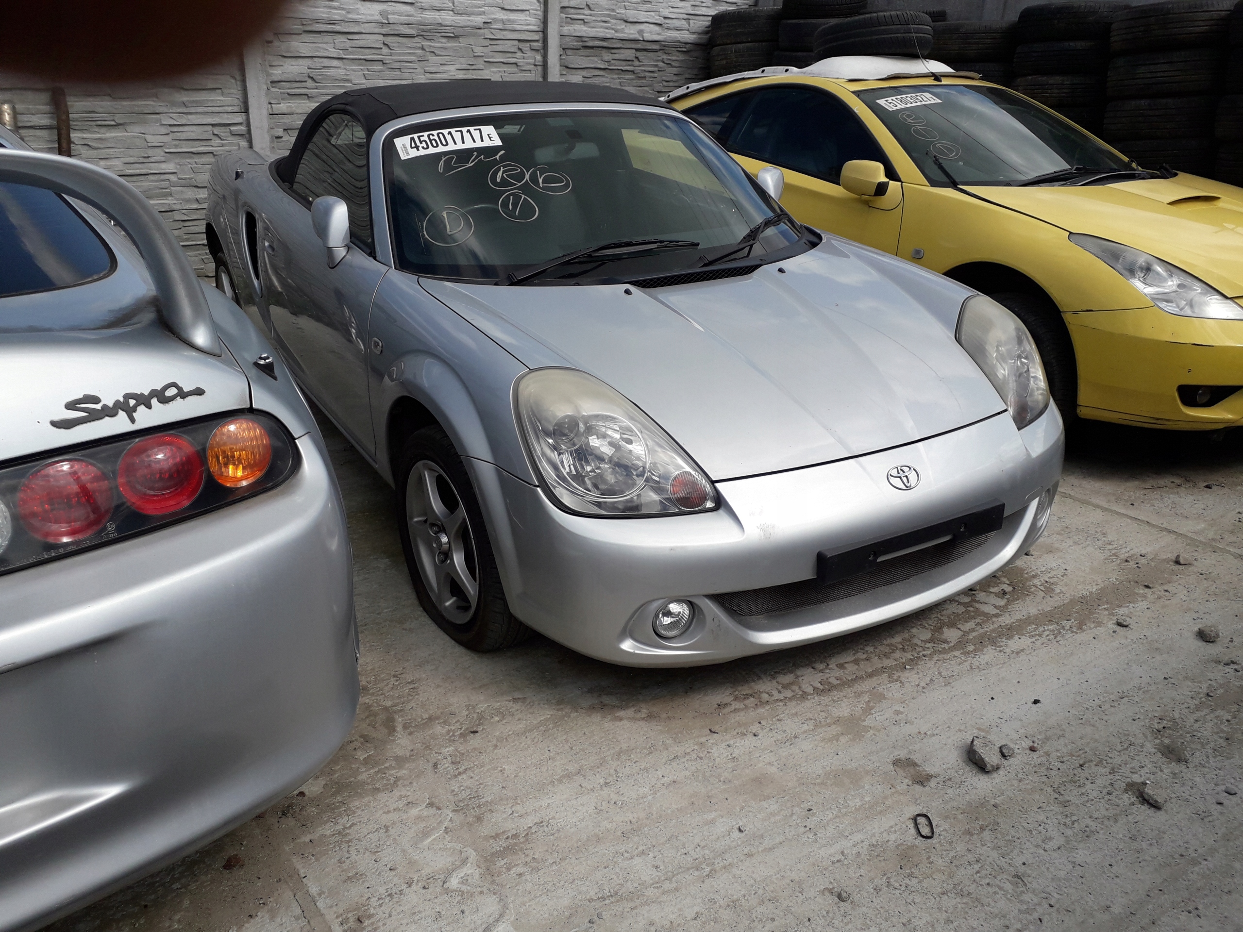 TOYOTA MR2 ZZW30 ПРОКЛАДКА НАКЛАДКА  ПЛАНКА КРЫШИ фото 6