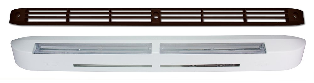 Nawiewnik do okien okna AIRA HY CIEMNY BRĄZ/BIAŁY Rodzaj nawiewnik