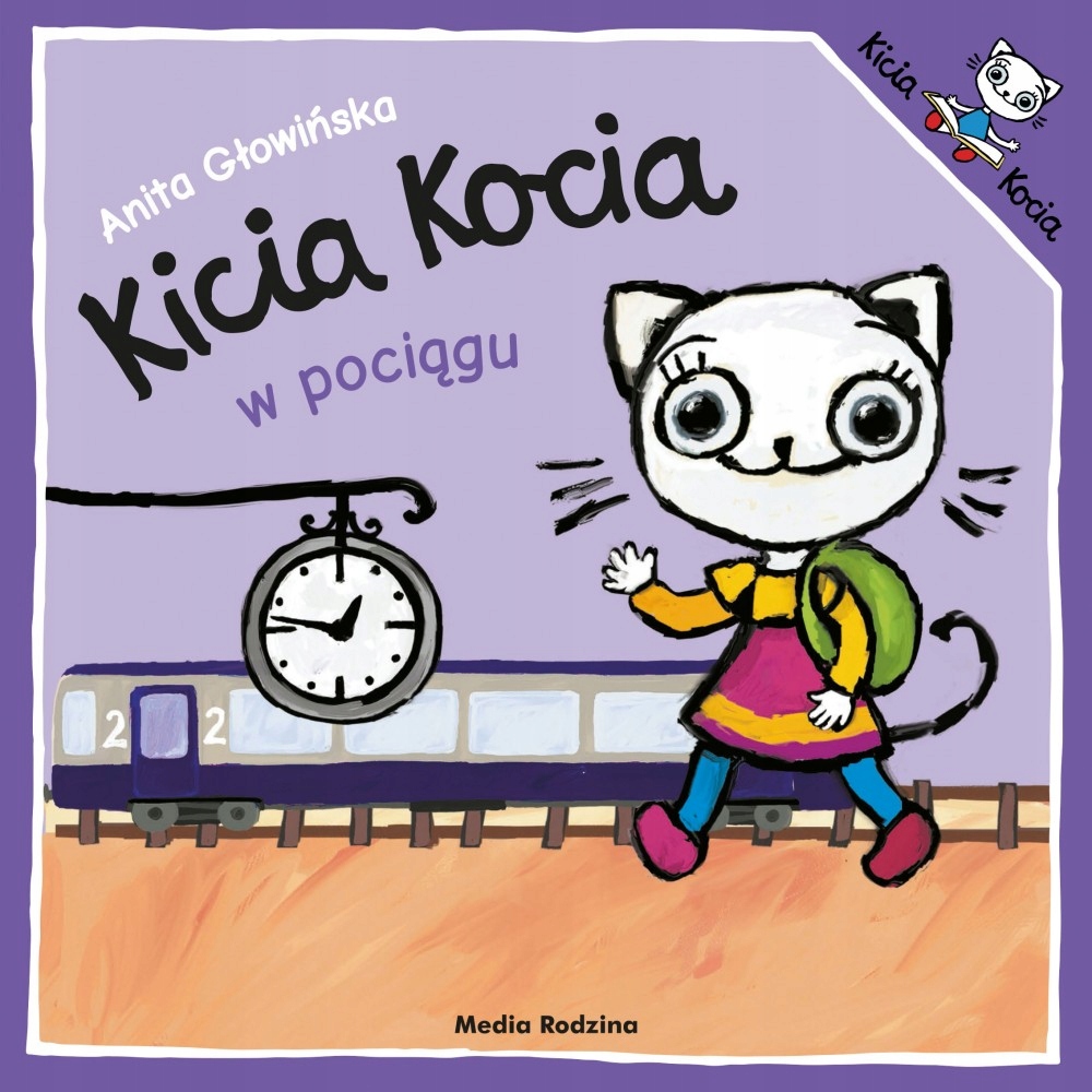 

Kicia Kocia w Pociągu Anita Głowińska Książeczki