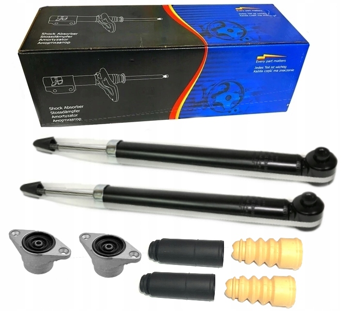 AMORTZATORY TYŁ VW PASSAT B5 AUDI A6 C5 + ODB OSŁ