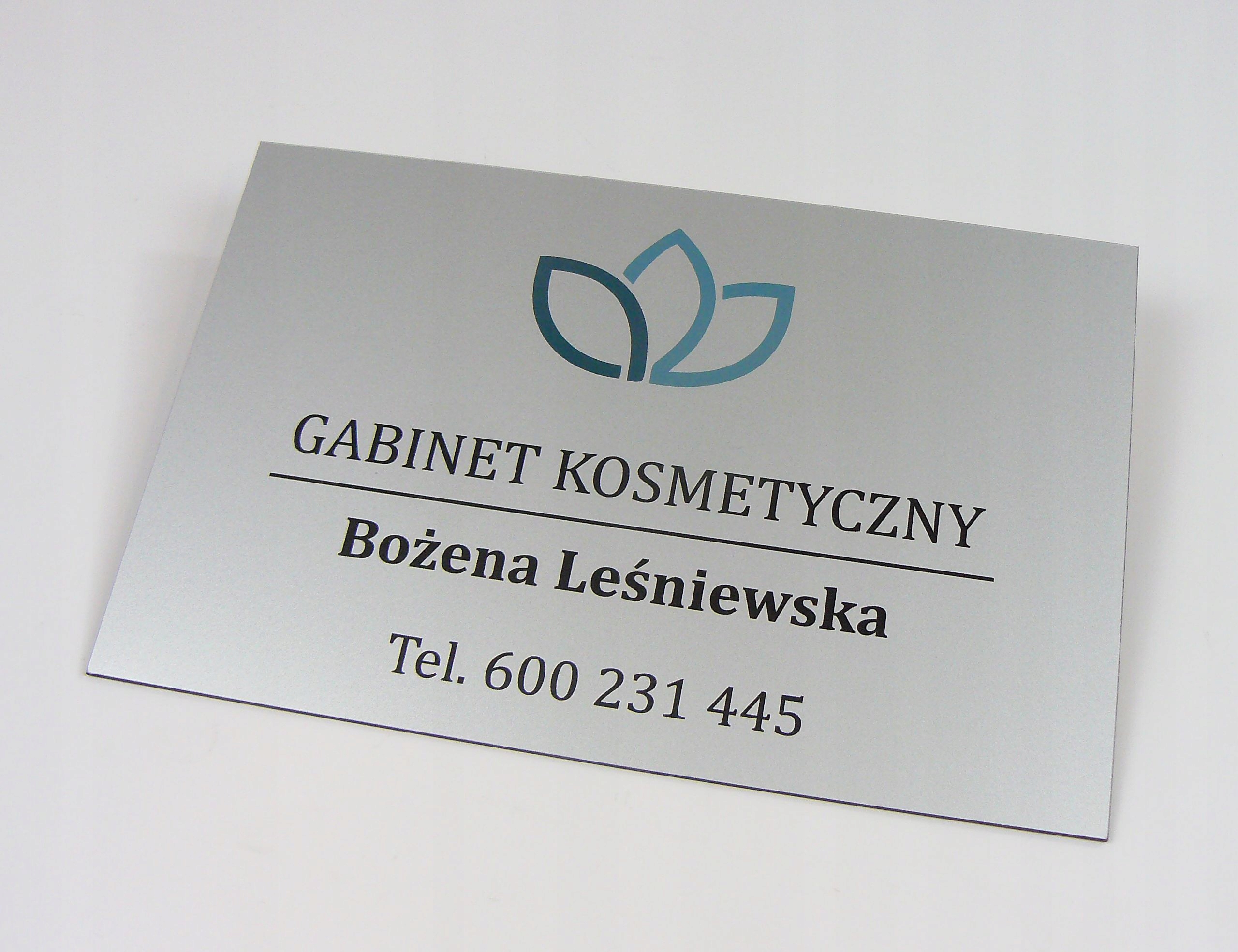 tabliczka firmowa informacyjna na drzwi 20x13 cm Kod producenta 5