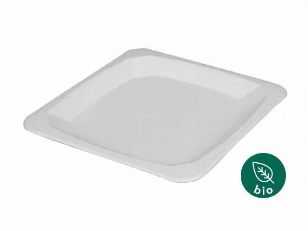 

Talerz biały eko bio kwadratowy 26cm Kram 50szt