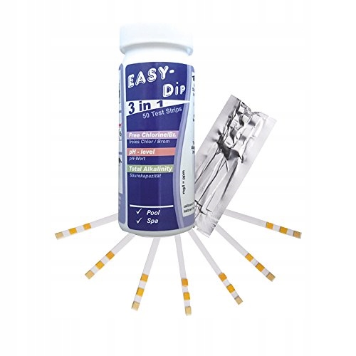 

Tester Paskowy pomiar pH i chloru 3w1 Basen Spa