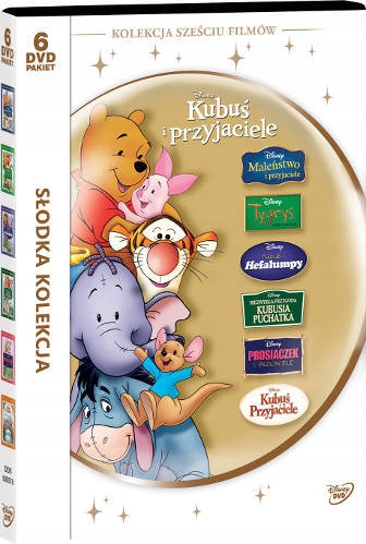 

Kubuś Puchatek i Przyjaciele Kolekcja 6 Bajek 6DVD