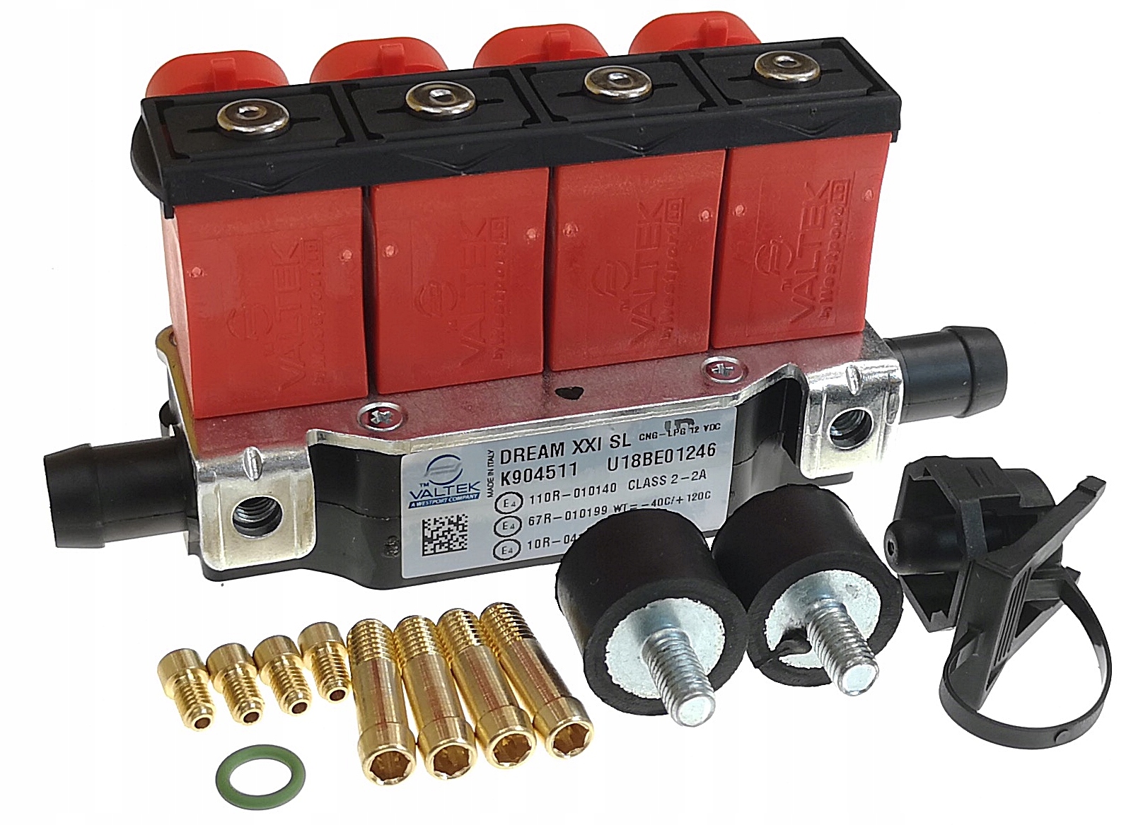 LISTWA WTRYSKIWACZY GAZU VALTEK 32 REG DYSZE KPL