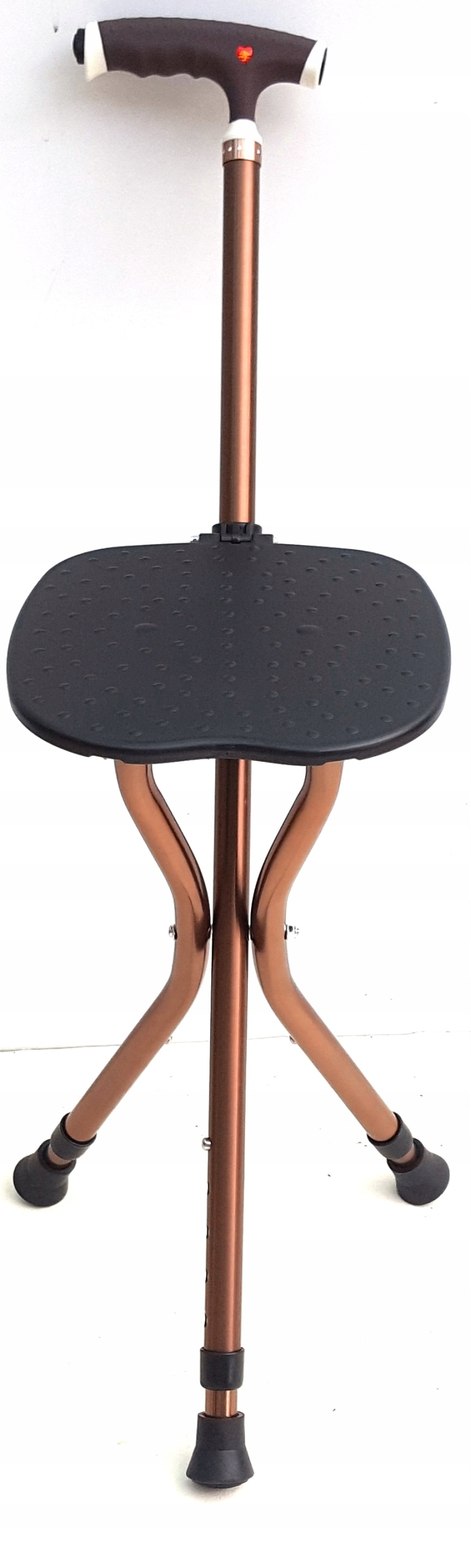 Krzesełko myśliwskie multifunkcyjne laska latarka