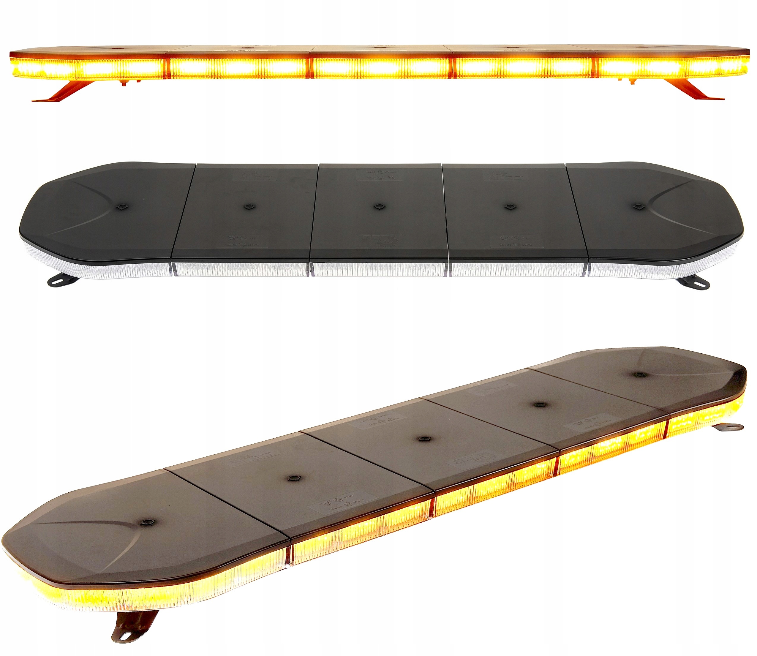 BELKA OSTRZEGAWCZA LED STROBOSKOP DUZY KOGUT 120cm