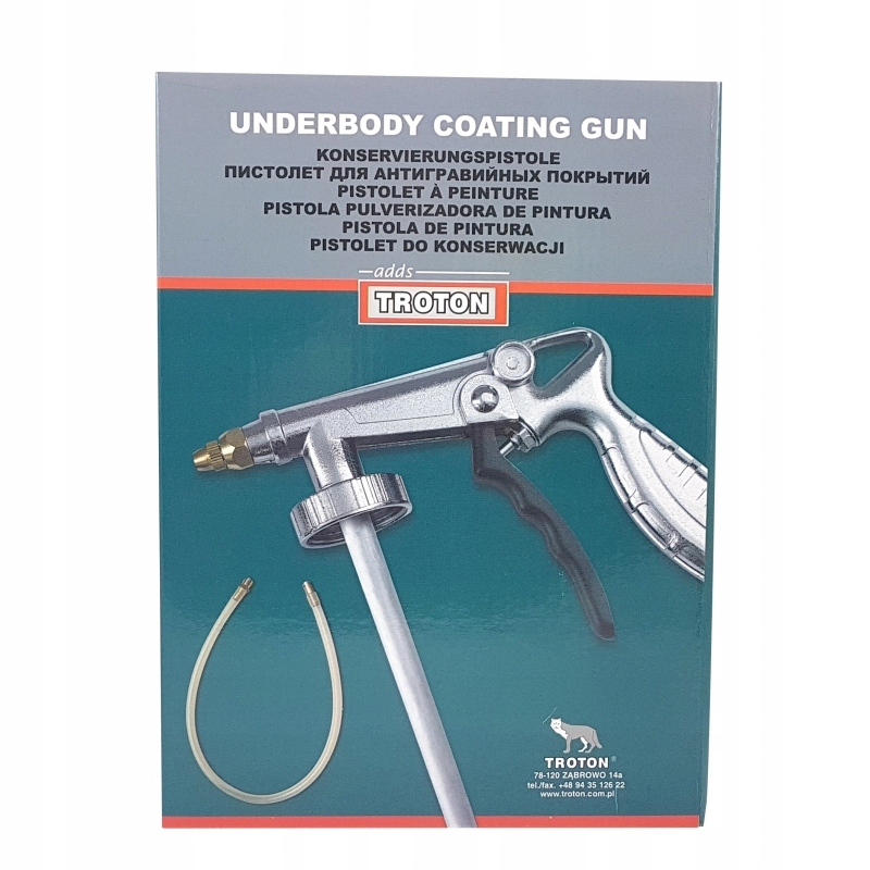 Troton Pistolet z Regulacją do Konserwacji EAN (GTIN) 5900763304641