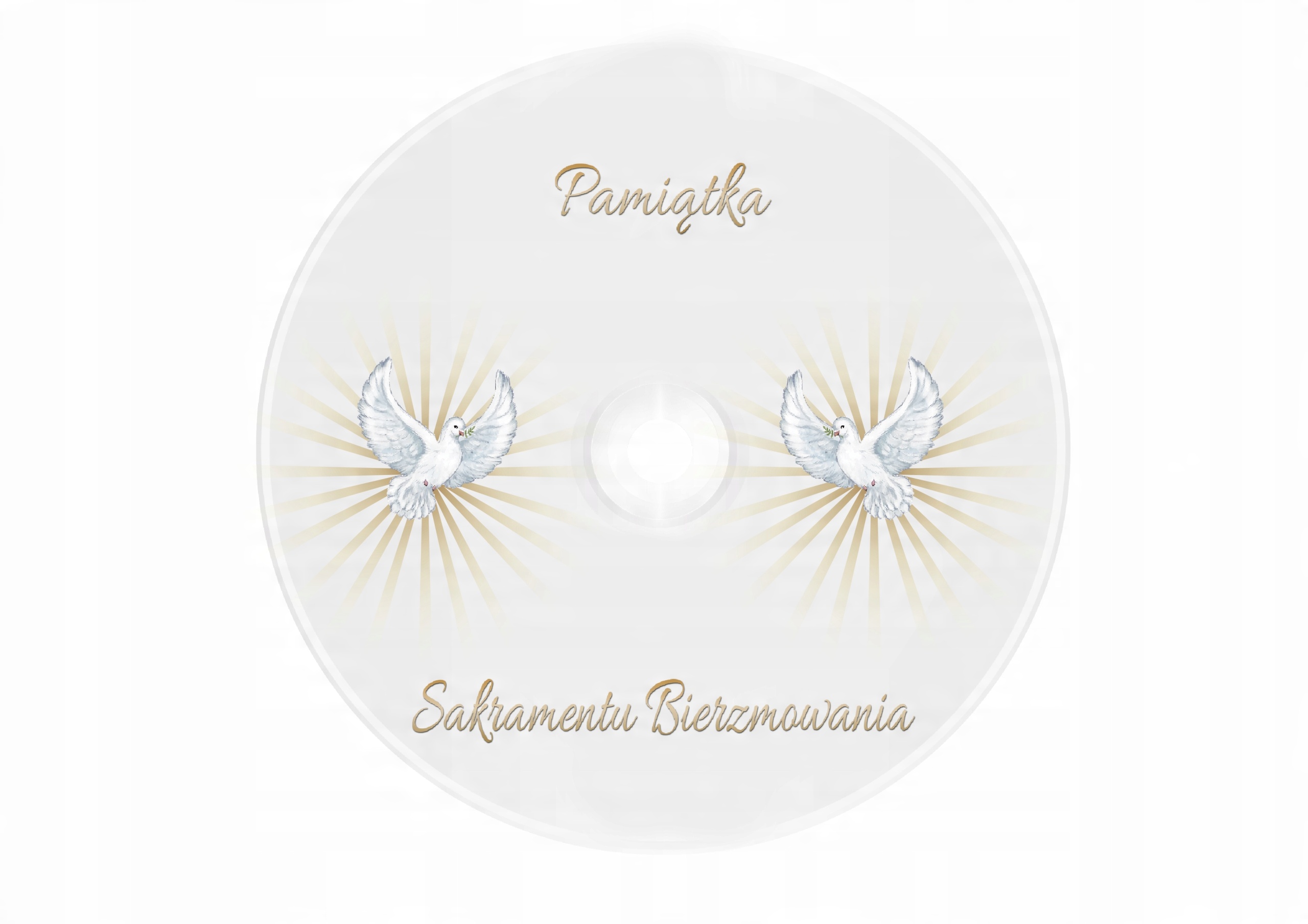 

Płyta DVD z nadrukiem-Bierzmowanie