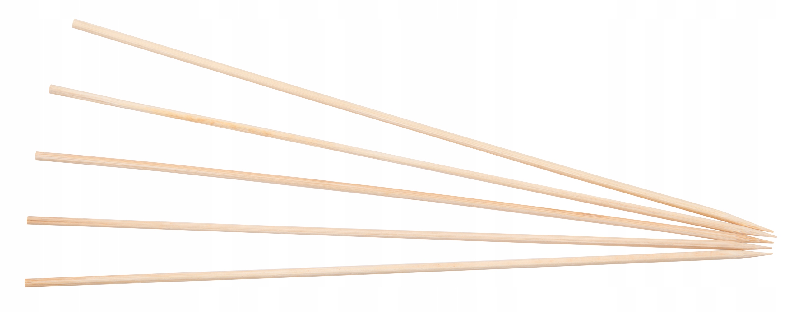 Wykałaczki do szaszłyków, bambusowe 25cm, 100sztuk Marka Tosiek