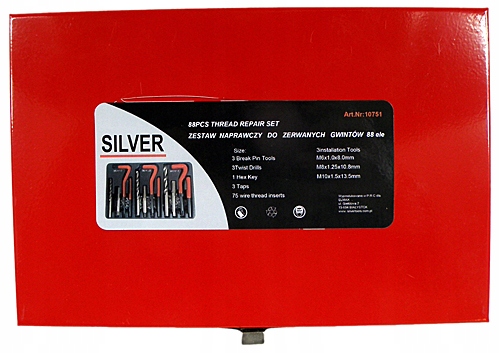 Набор для ремонта резьбы 88EL