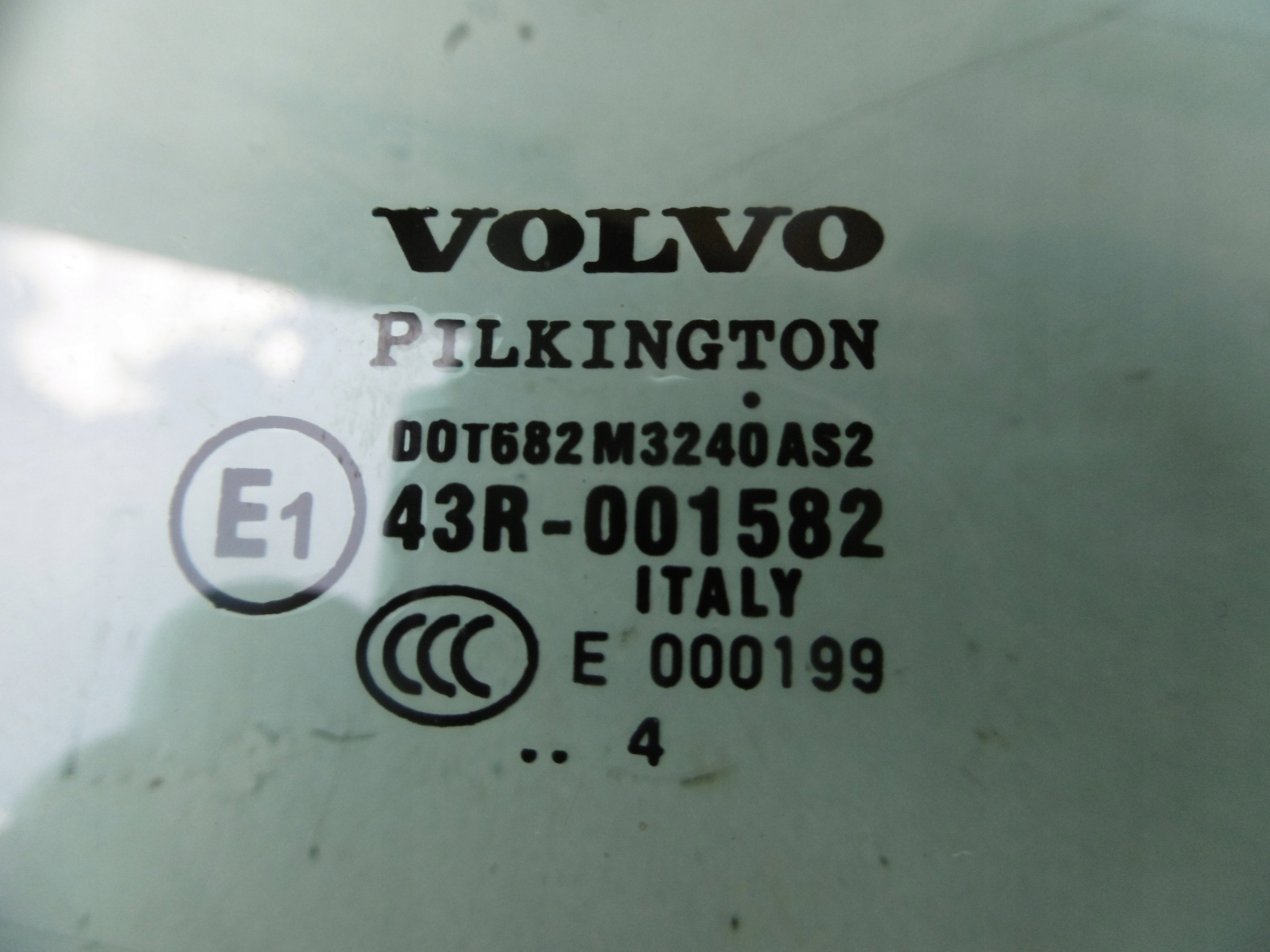 window door left rear part rear VOLVO XC90