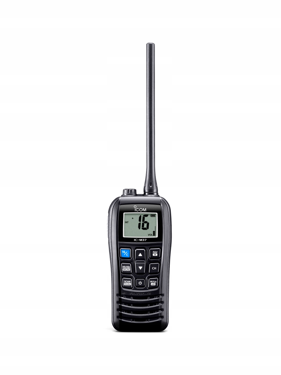 Icom IC-M37 radio morskie Vhf radiotelefon IP57 dioda moc 6W Made in Japan