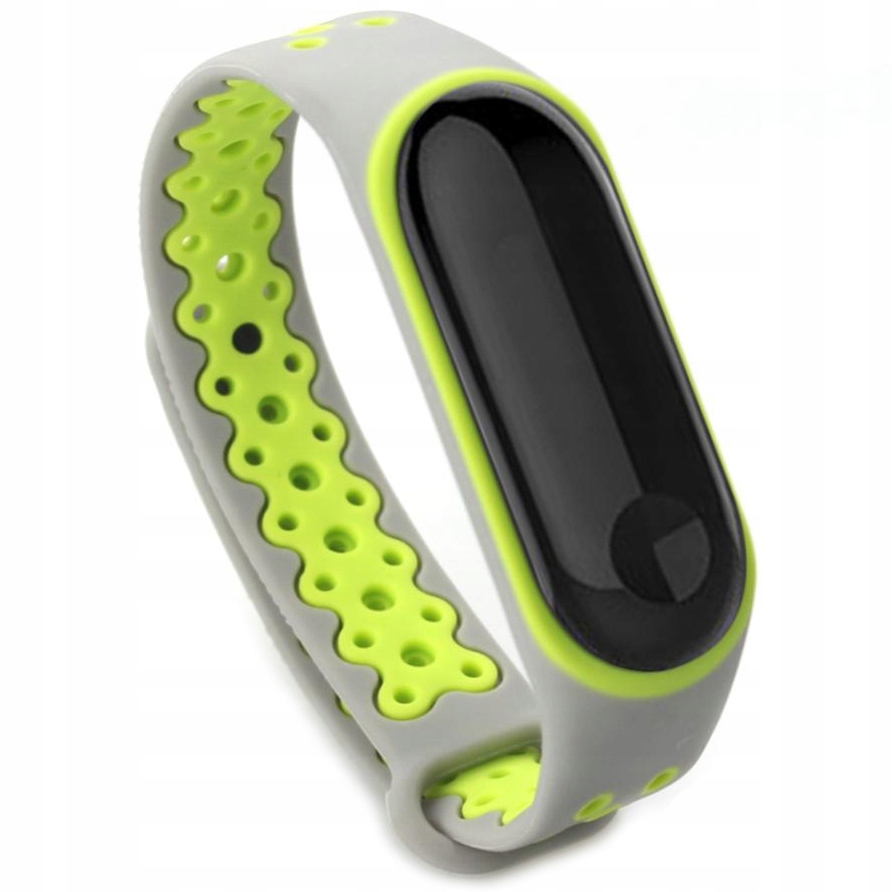 

Xiaomi Smart-BAND-3 Mi3 Mi-4 szara-zielona opaska