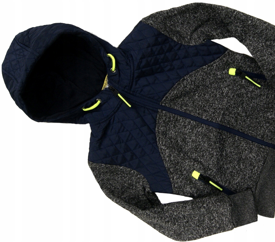 H&H Nowa modna KURTKA Bluza melanż Wiosna 104 Rozmiar (new) 104 (99 - 104 cm)