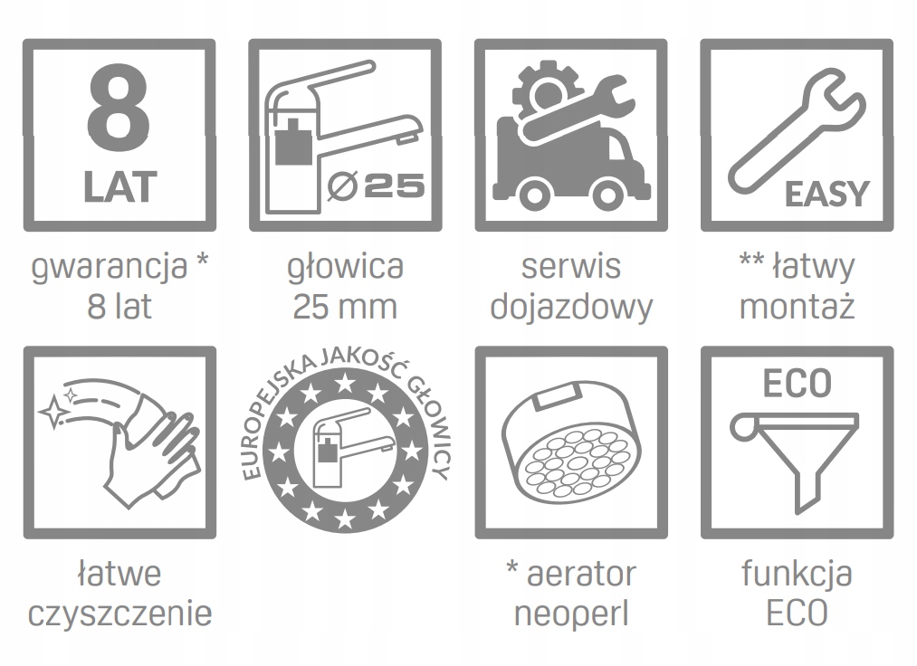 BATERIA KUCHENNA LAVEO POLA BAP 468D CHROM/BEŻ Kod producenta BAP968D