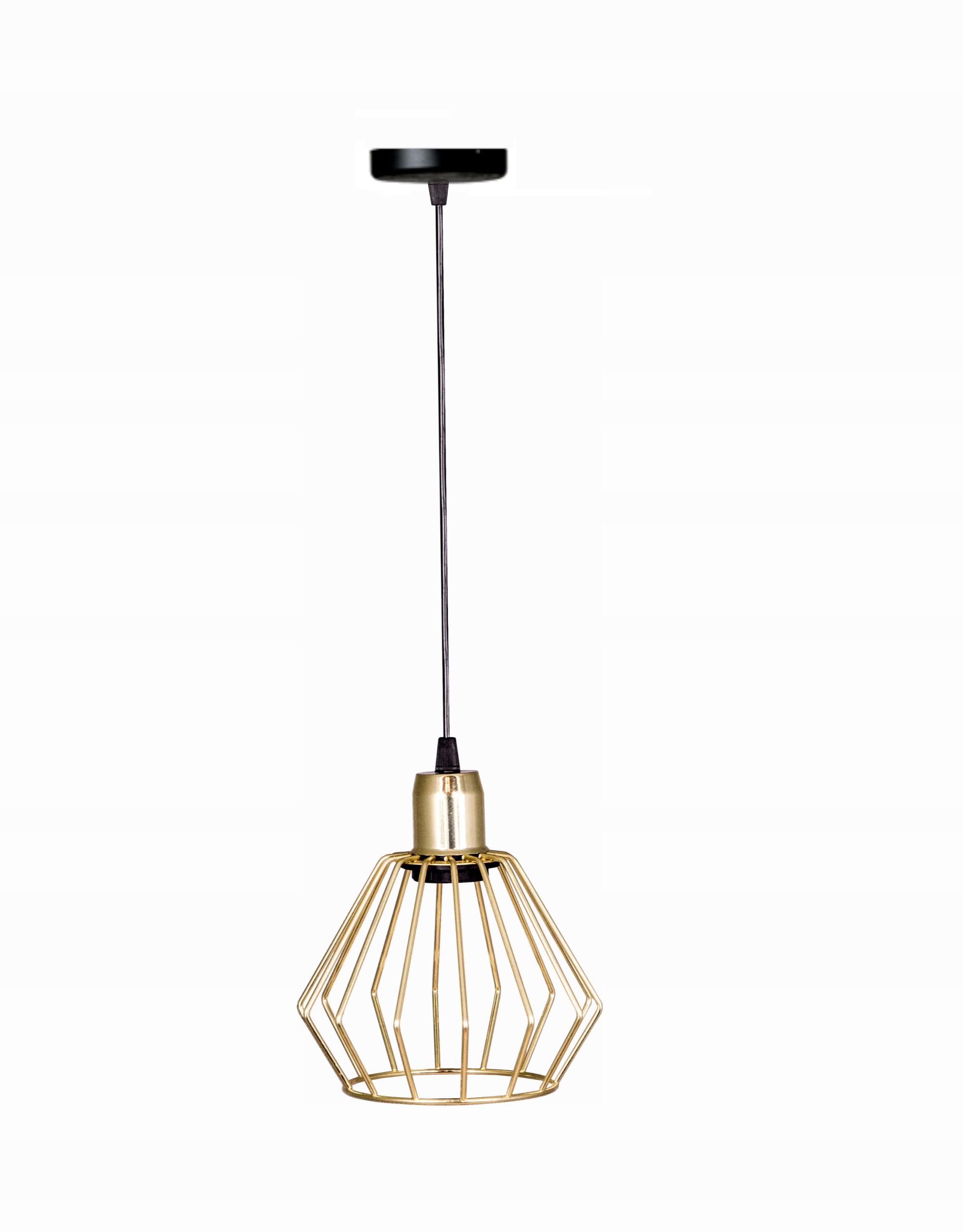 

Lampa Sufitowa,żyrandol Diament Złoty Markos 115ZL