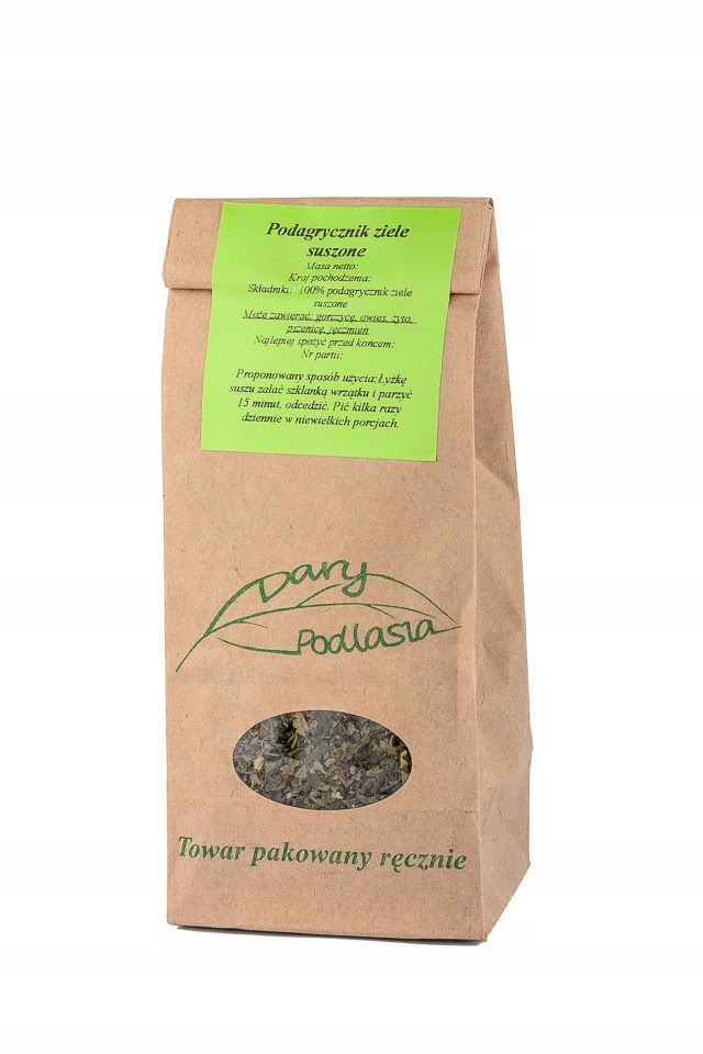 

Podagrycznik ziele - Zioła - 1000g - Dary Podlasia