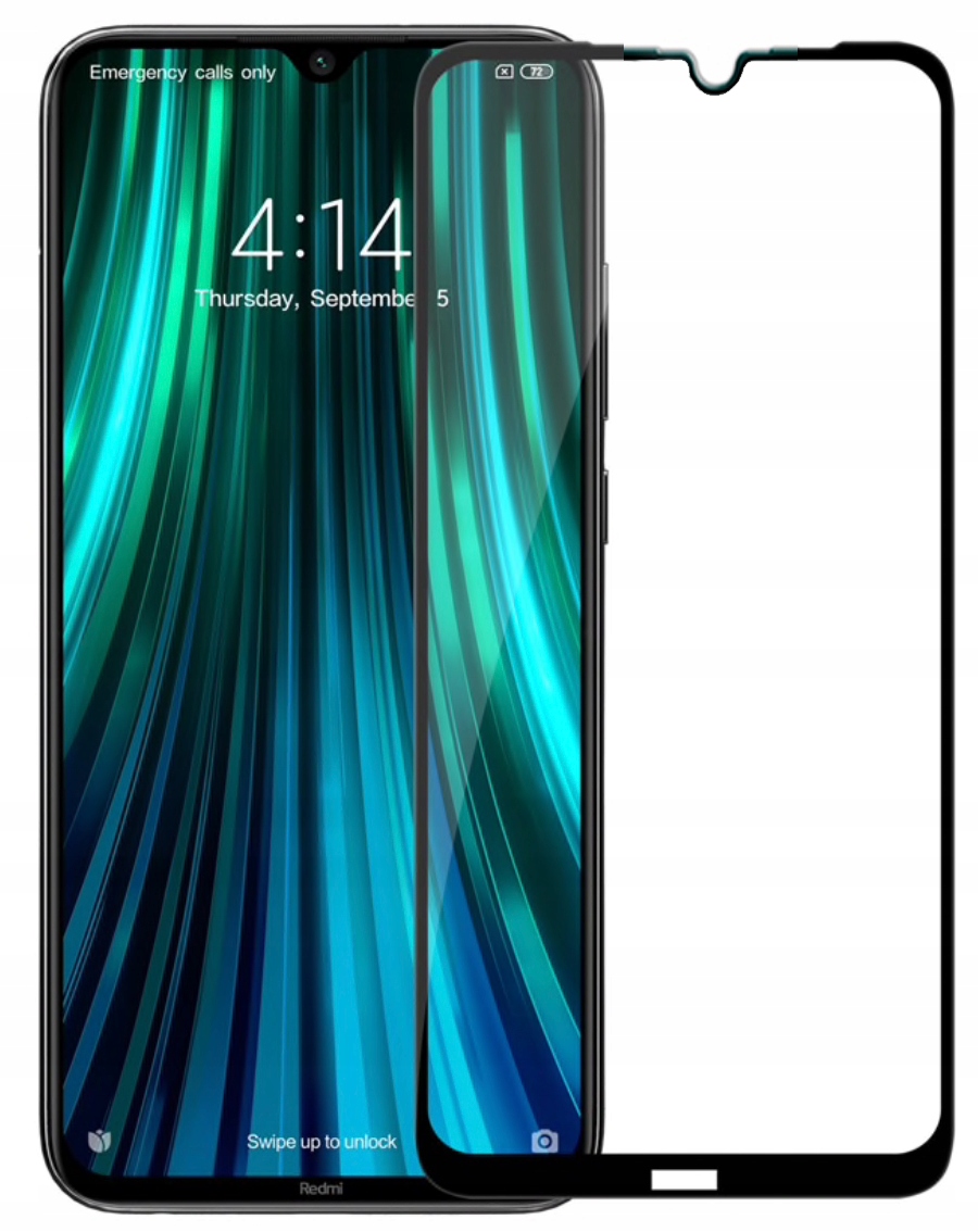 

Pełne Szkło Hartowane 5D do Xiaomi Redmi Note 8T 8