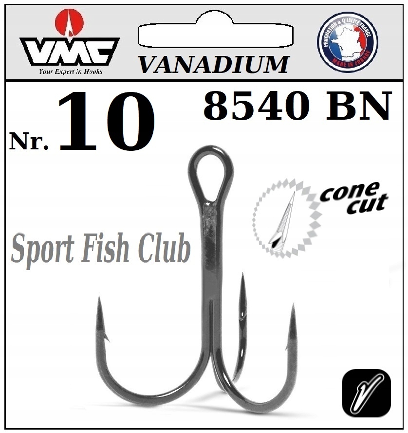 10 x MOCNA KOTWICZKA VANADOWA VMC 8540 BN Nr.10