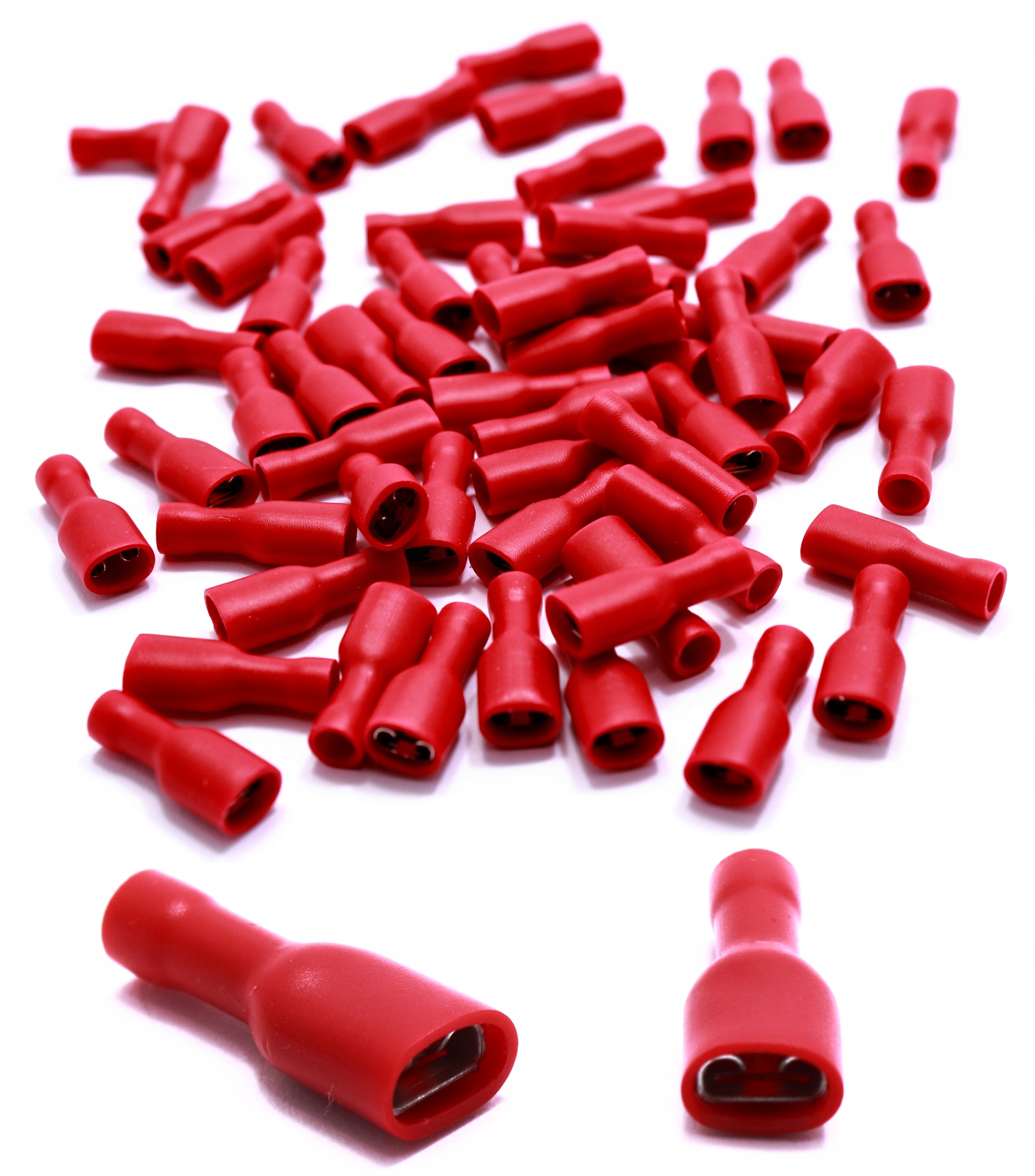 

Konektor Izolowany Pełny Żeński Red 2,8mm 100 Szt