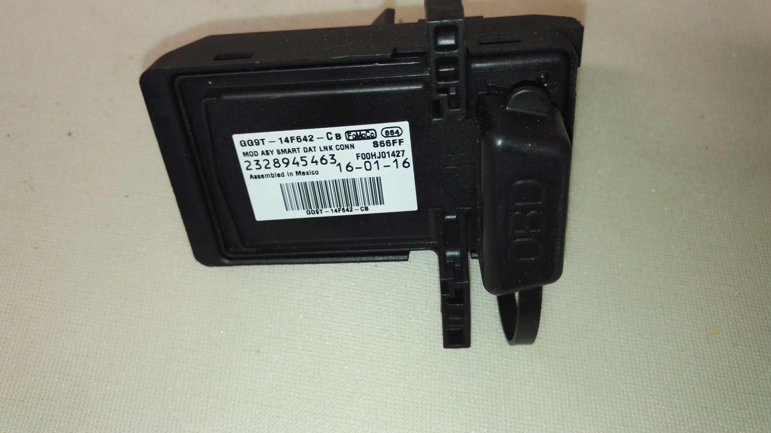 FORD MONDEO MK5 2015 ГОД МОДУЛЬ OBD GG9T-14F624-CB