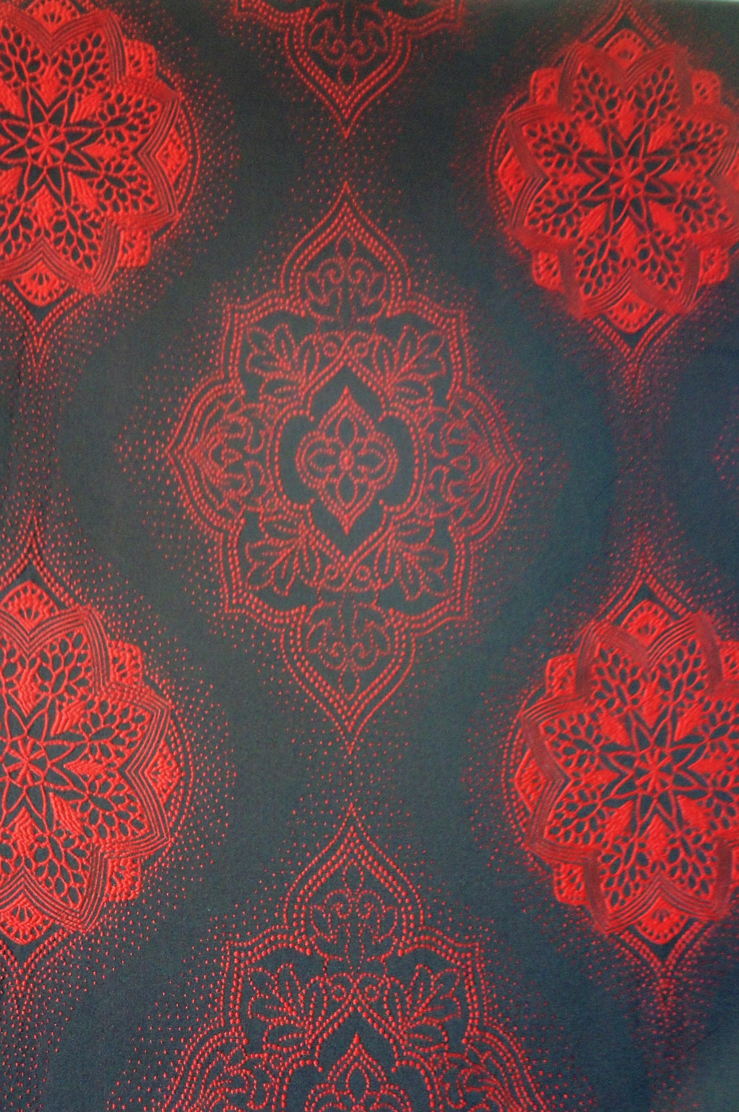 

Zasłona Dwustronny Wzór Ornament 140