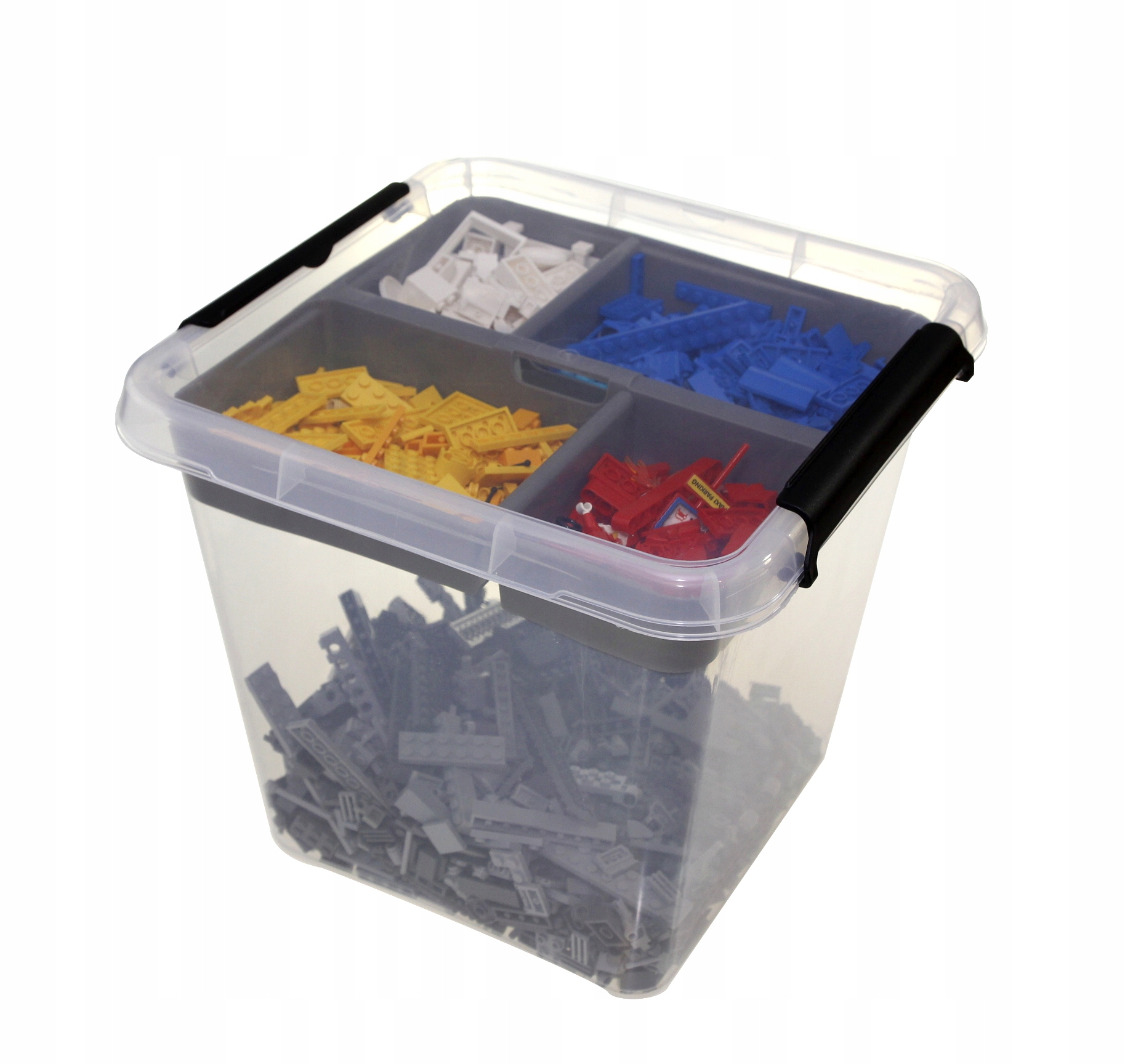 POJEMNIK NA KLOCKI LEGO 13l +ORGANIZER WKŁAD INSERT Marka ORPLAST