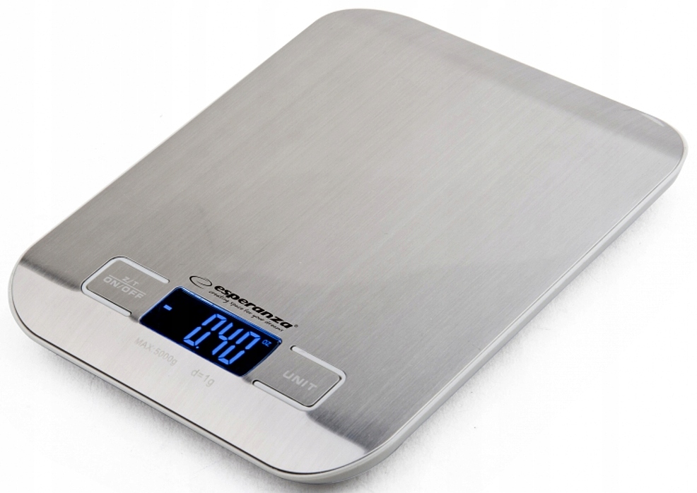 

Waga Kuchenna Elektroniczna Płaska LCD 1g do 5kg