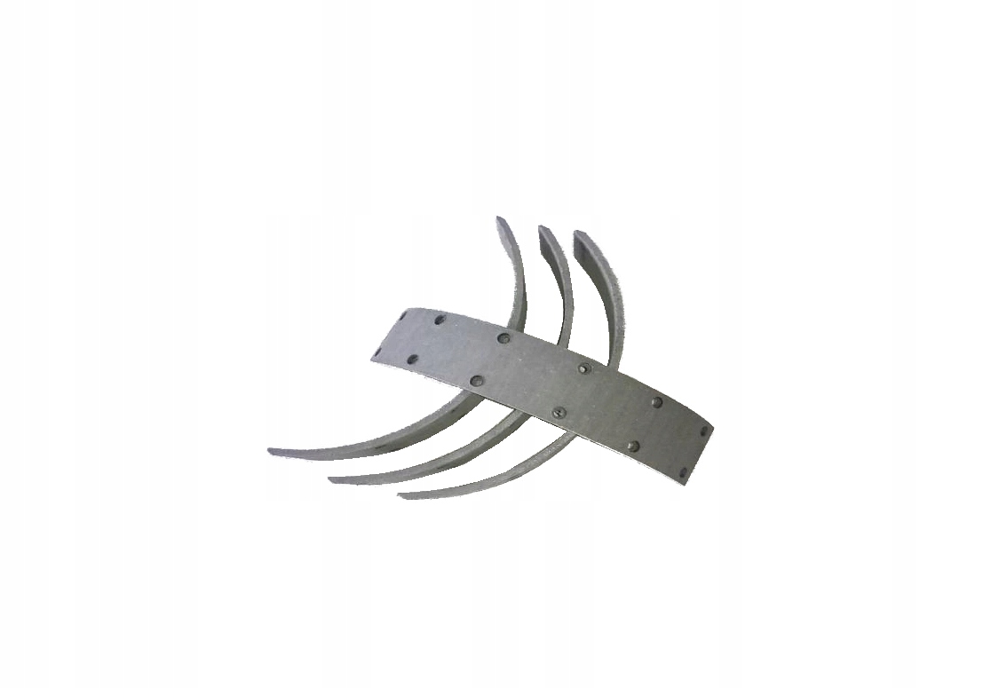 OKŁADZINA SZCZĘKI HAMULCA HAMULCOWEJ WIERCONA295x50x5 KOMPLET 4 SZTUKI