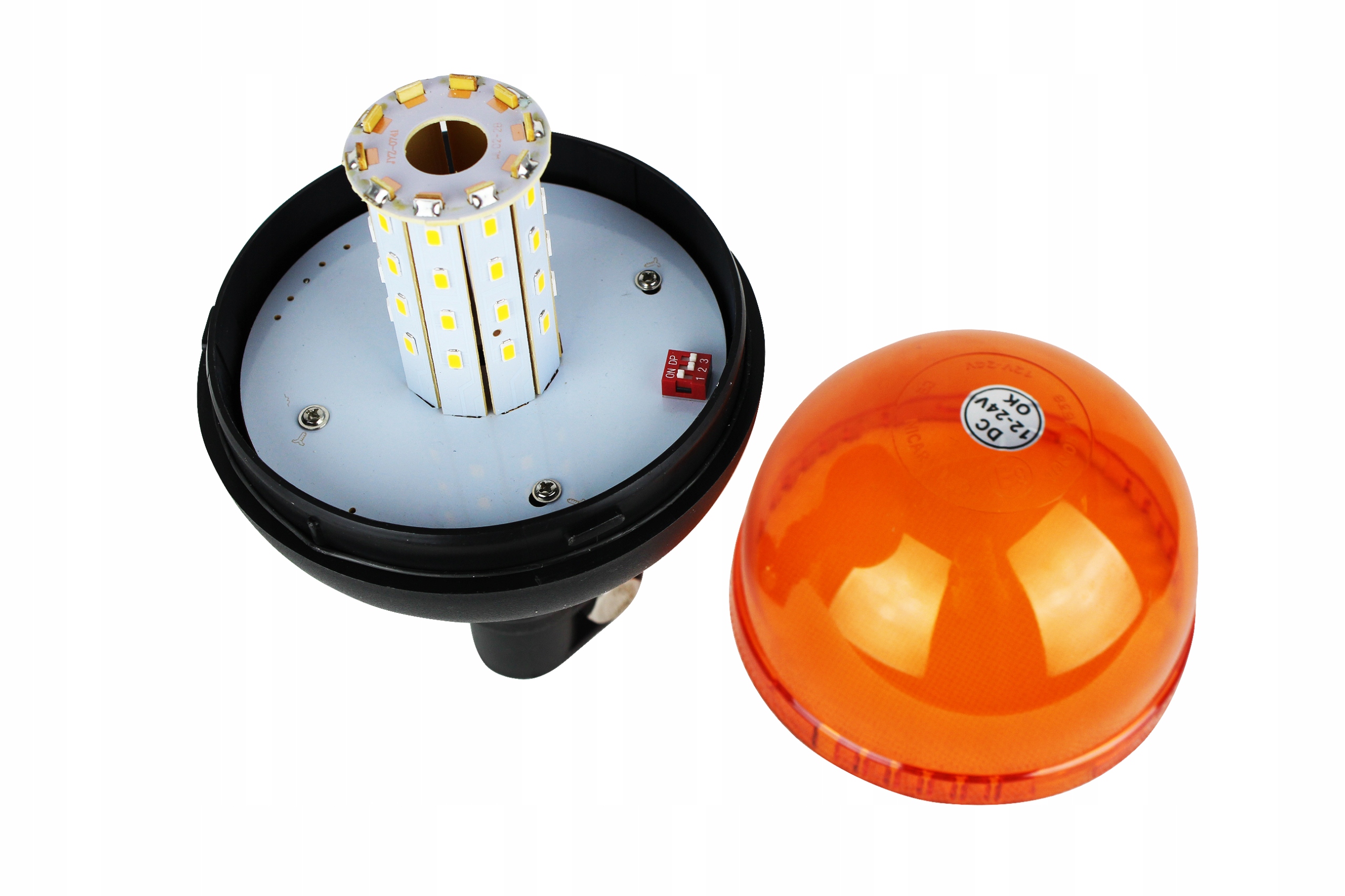 LAMPA OSTRZEGAWCZA LED 12-24V PLUS TRZPIEŃ TYPU L Producent części Inny