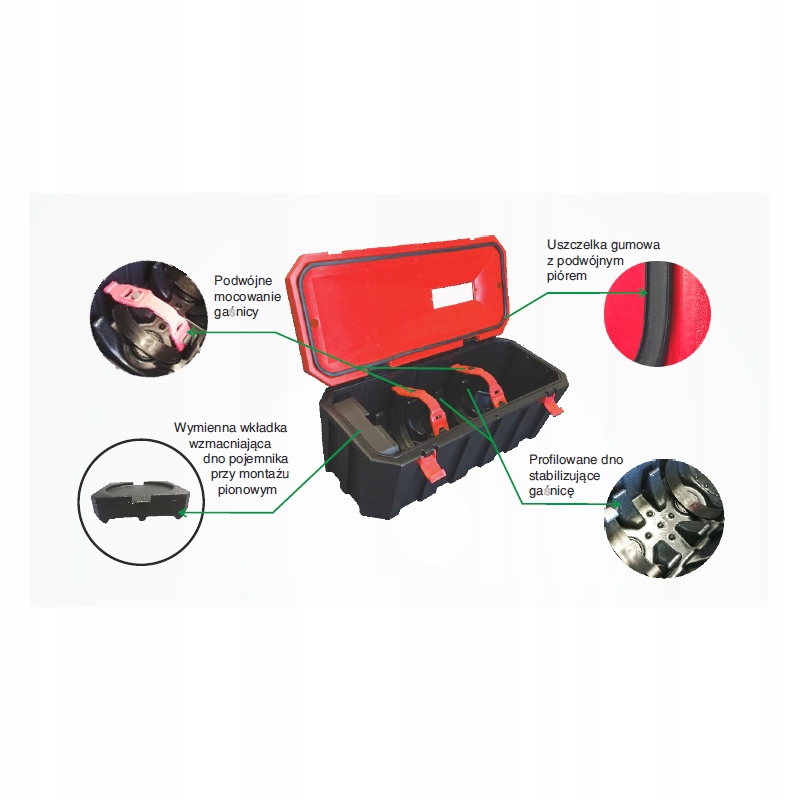 КОНТЕЙНЕР КОРОБКА ДЛЯ ОГНЕТУШИТЕЛЯ 6 КГ