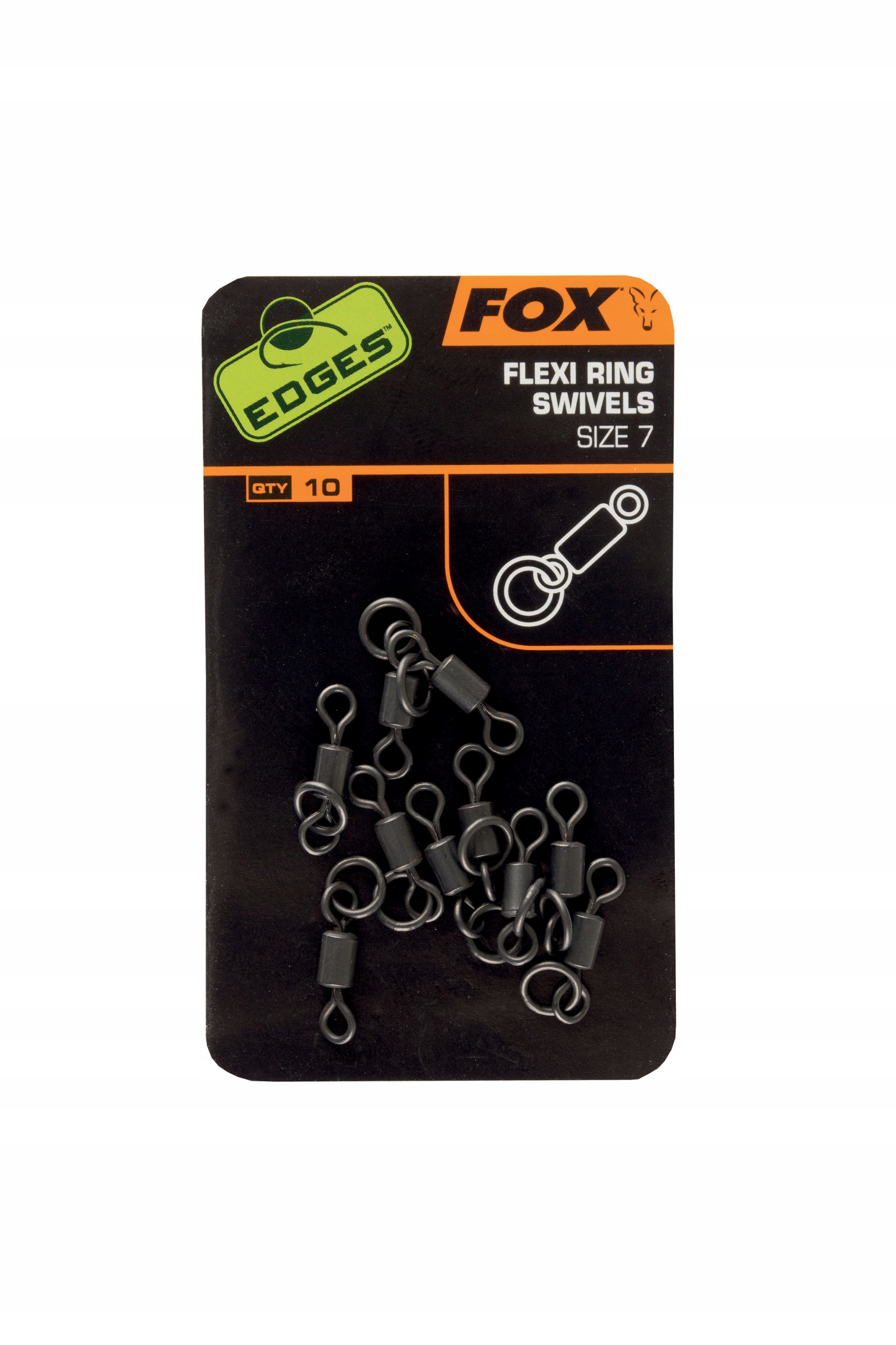 Fox Krętlik Kółko Edge Flexi Ring Swivel Rozmiar 10 CAC529