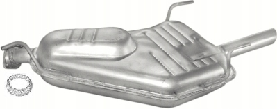 TLUMIK OPEL VECTRA B 1.6 1.8 2.0 2 2.5 V6 KONCOWY