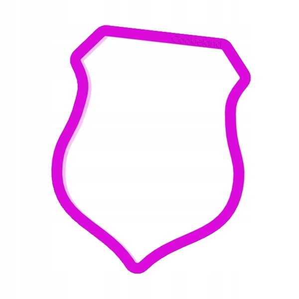 

Foremka do ciastek Herb Legia Warszawa 7CM Piłka