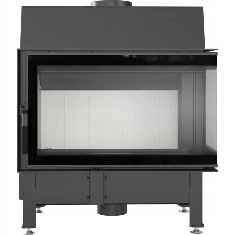 ~ EKO WKŁAD KOMINKOWY kominek ZIBI12 DECO prawy BS Marka Kratki