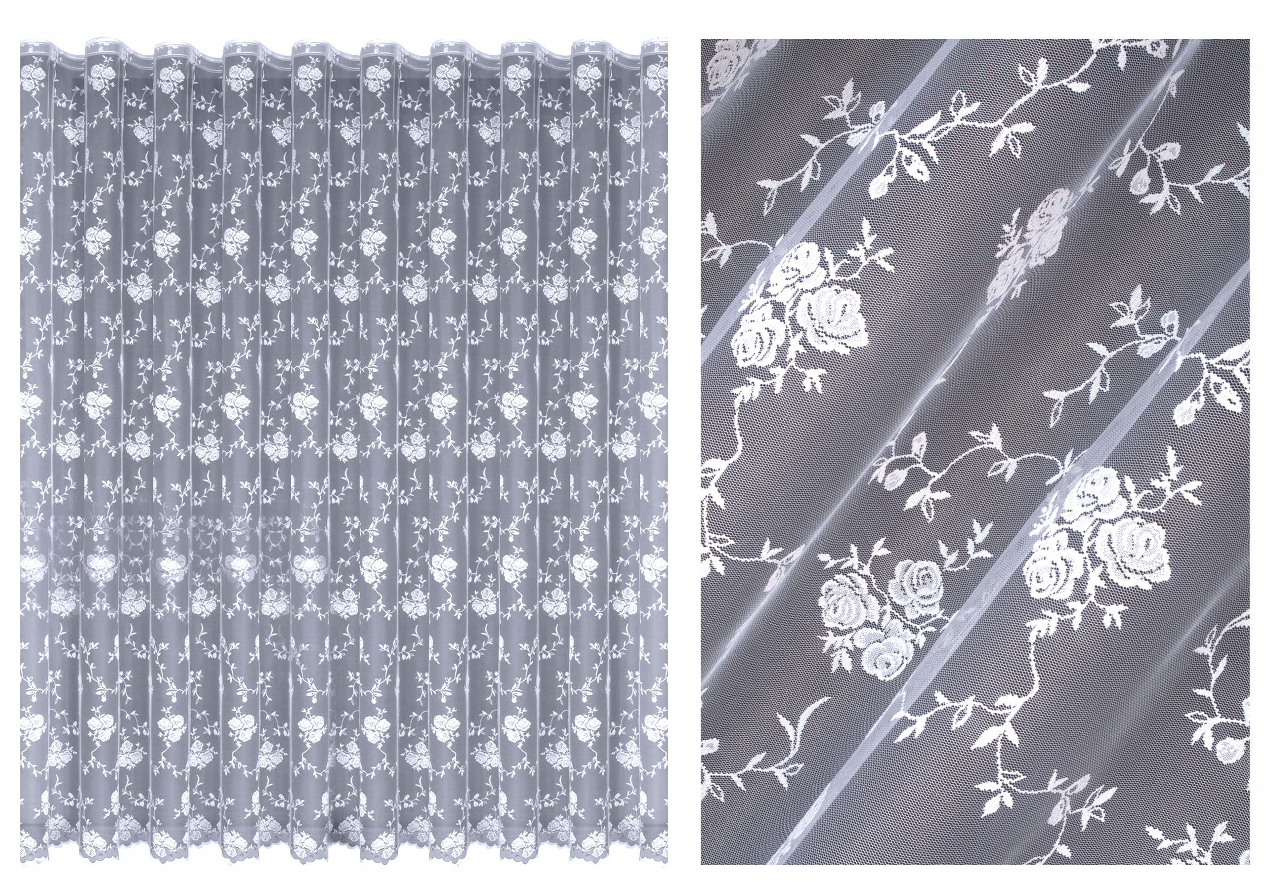 

firany Tiul 400x230 400x250 400x240 do salonu roze