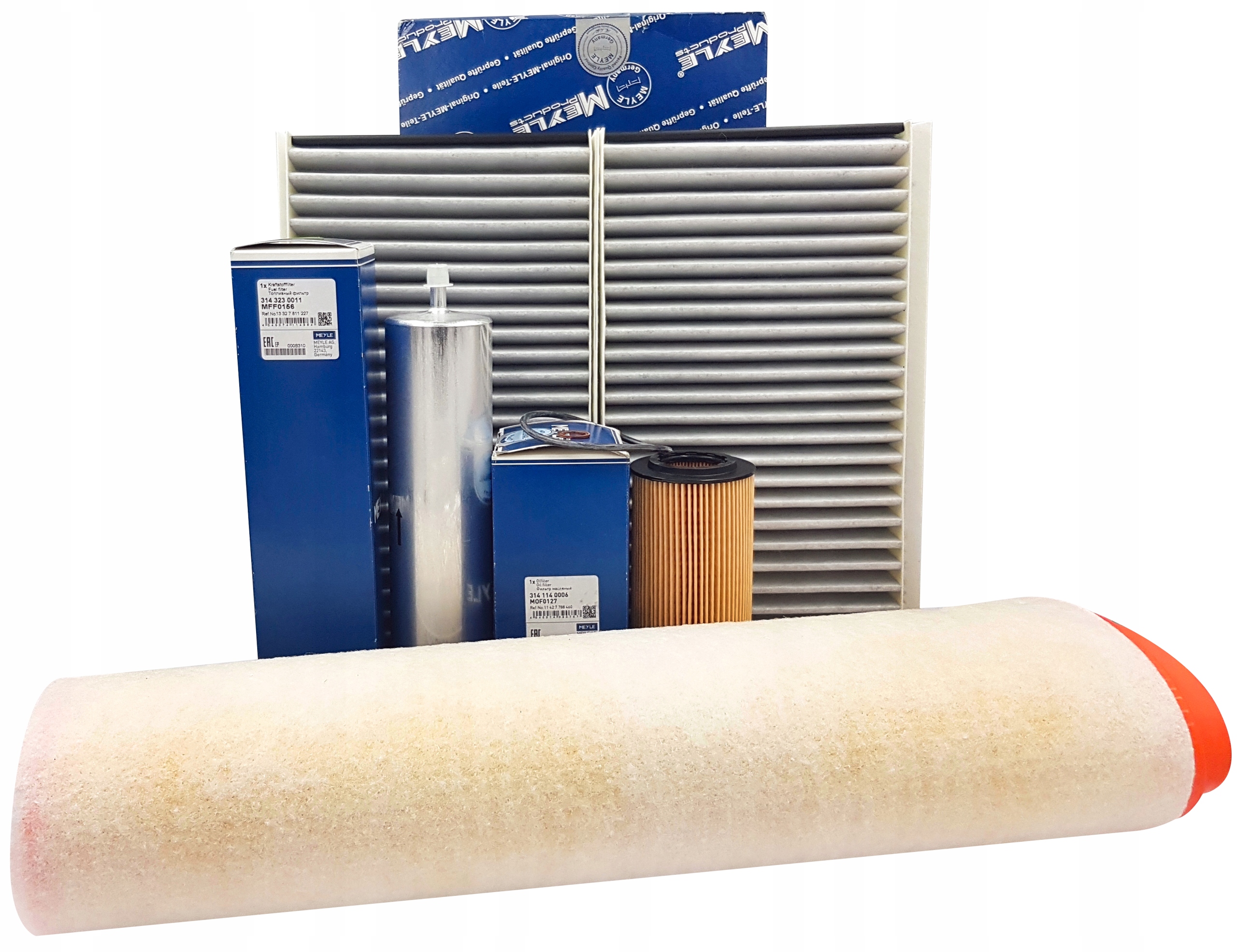 

Zestaw Filtrów 4 Szt Do Bmw 5 E60 E61 525d 530d