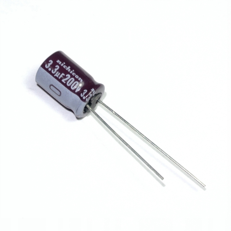 

3.3uF 200V 105' Low Imp Long Lif Nichicon PW[2szt]