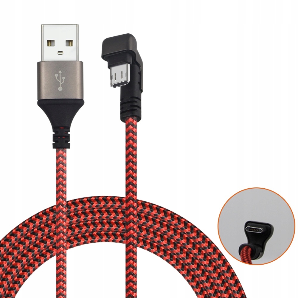 KABEL MICRO USB KĄT 180 STOPNI 1,5m QUICK CHARGE Marka Talvico