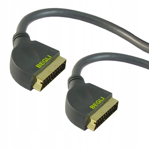 

Kabel Euro-euro eurozłącze Scart 21p 5m Hifi