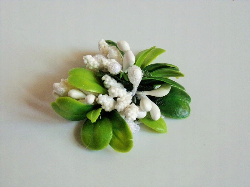 PR 12 I * Przypinka butonierka na ślub studniówkę Rodzaj przypinka